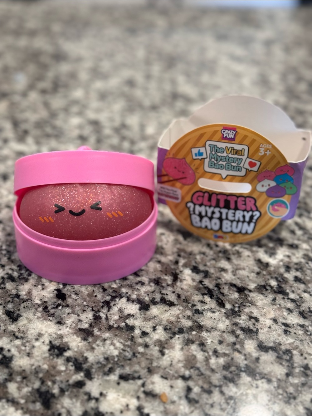 RMS RARE Pink Dumpling Glitter Mystery Bao Bun Edition 💗🎀